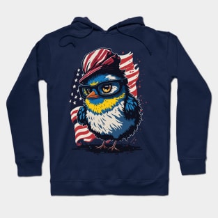 Patriotic Chicken Hoodie